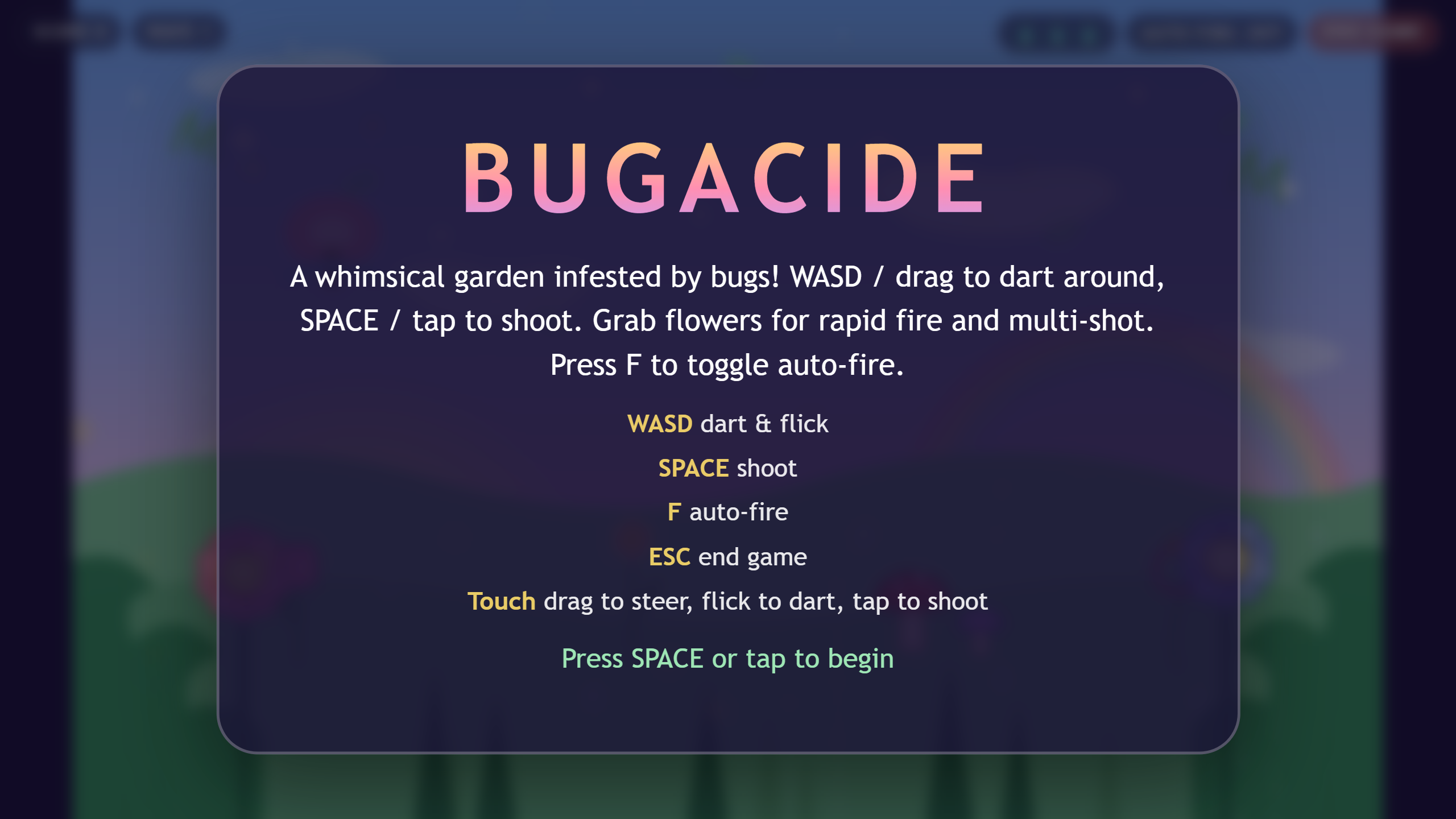 Bugacide screenshot 1