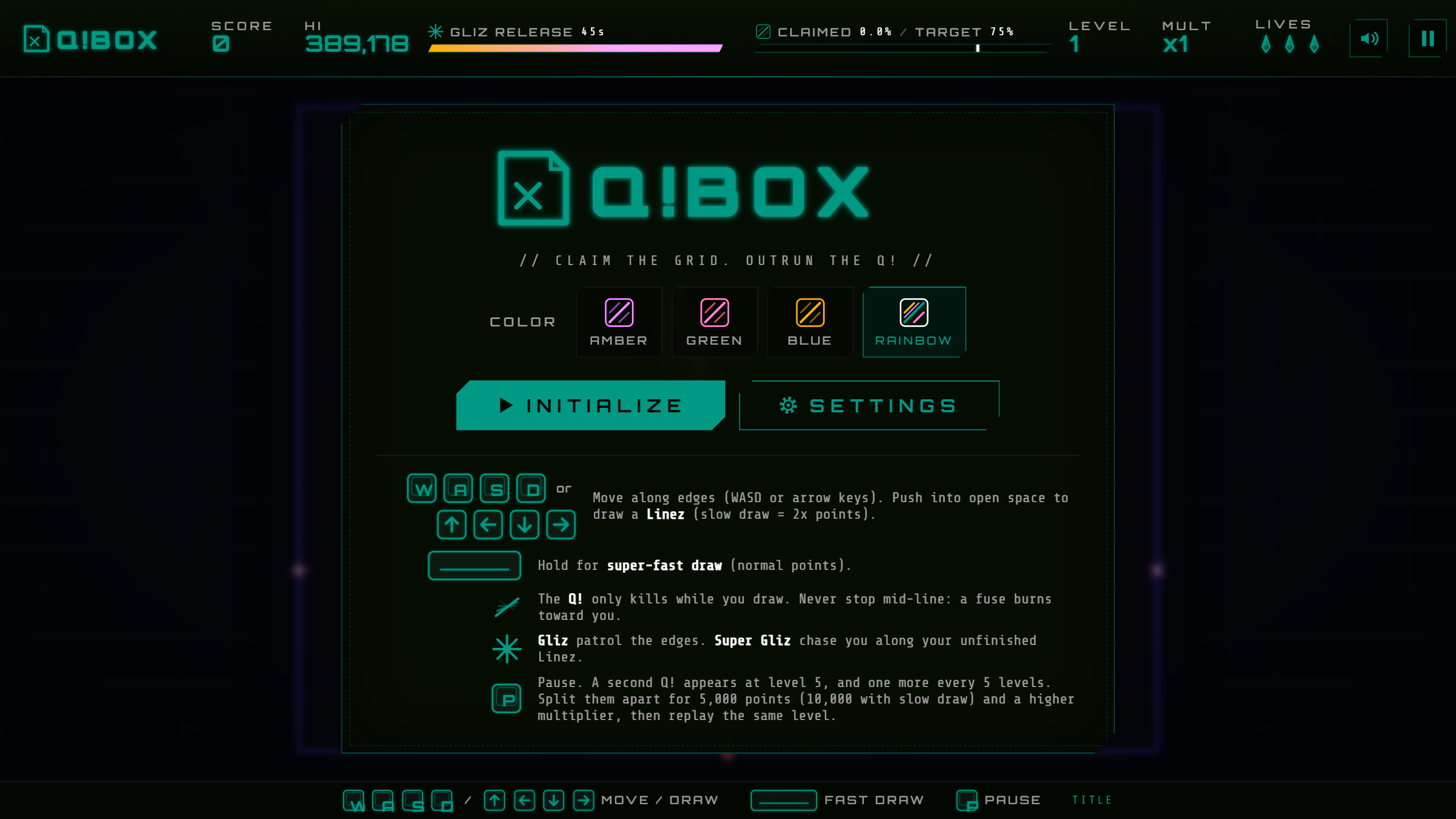Q!Box screenshot 1