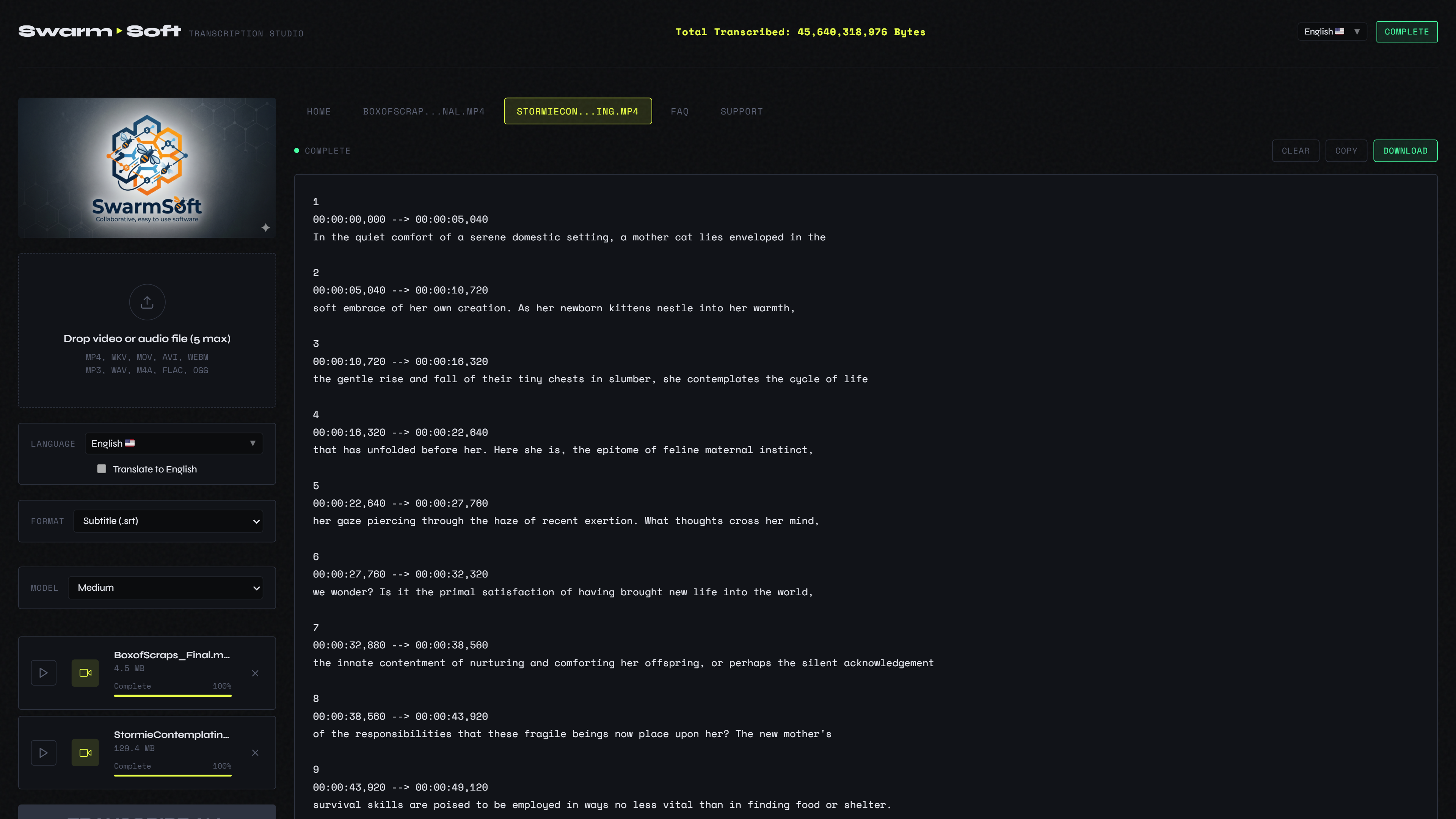 Transcription Studio screenshot 2
